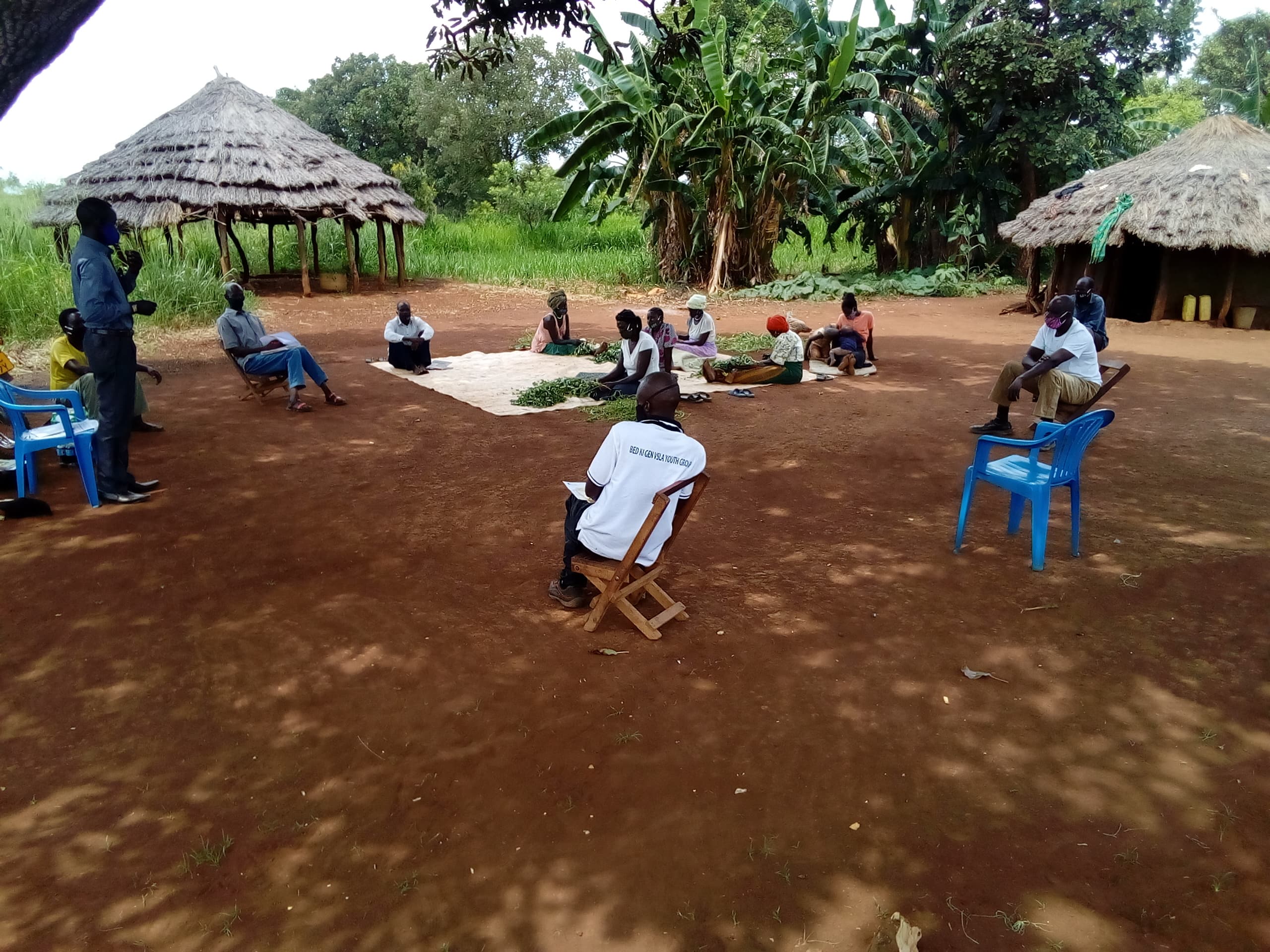 CMG follow up visits of NUSAF and DR DIP sub projects across Kitgum and Lamwo Districts.